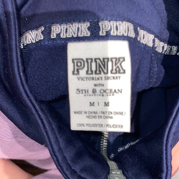 ♡ PINK, Red Sox baseball full zip up vintage size medium - Picture 5 of 5